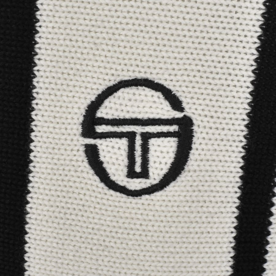 Image number 3 for Sergio Tacchini Young Line Knit Jumper Black