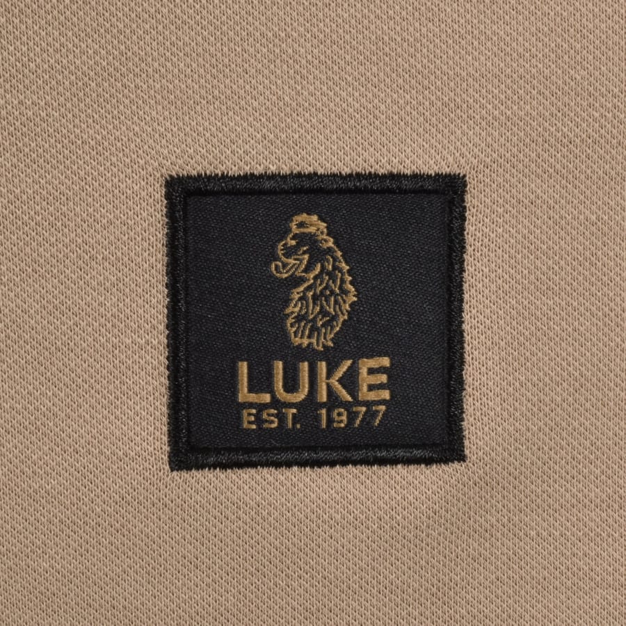 Image number 3 for Luke 1977 Saddleworth Polo T Shirt Brown