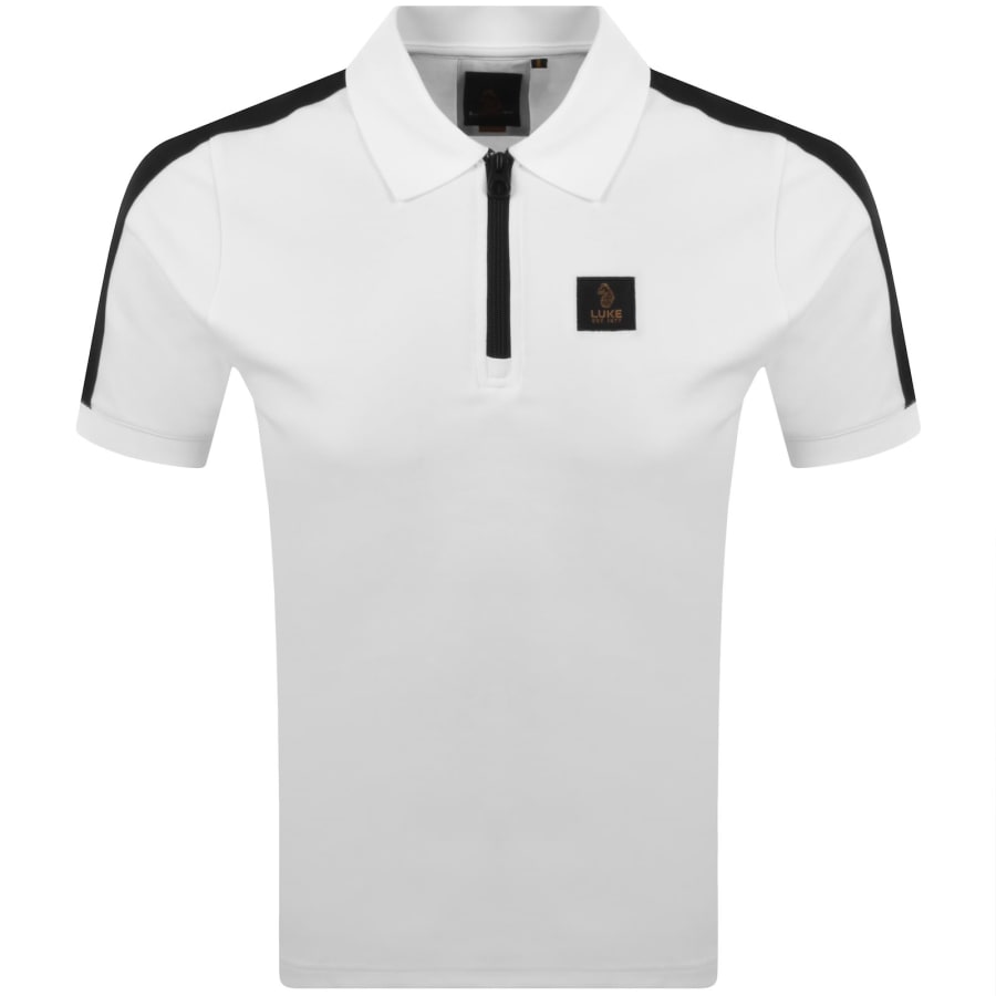 Image number 1 for Luke 1977 Caltech 1000 Polo T Shirt White