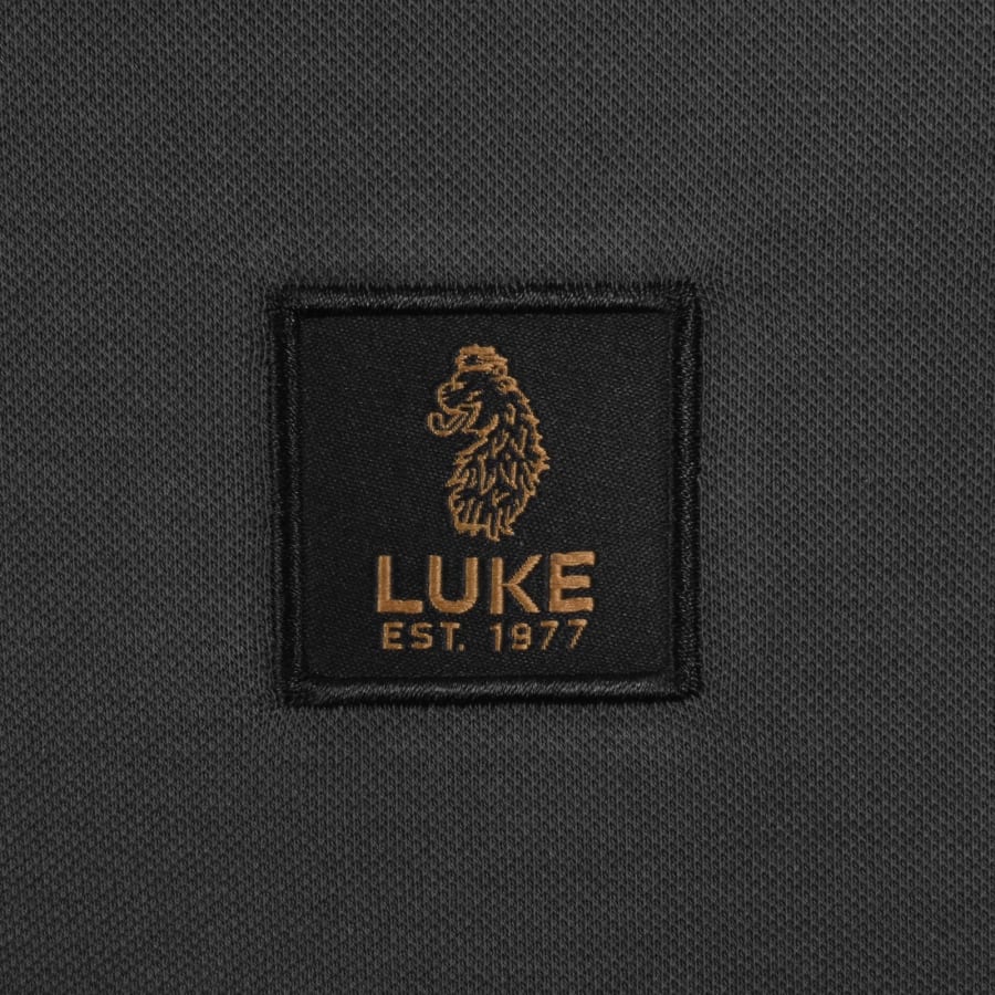 Image number 3 for Luke 1977 Caltech 1000 Polo T Shirt Grey