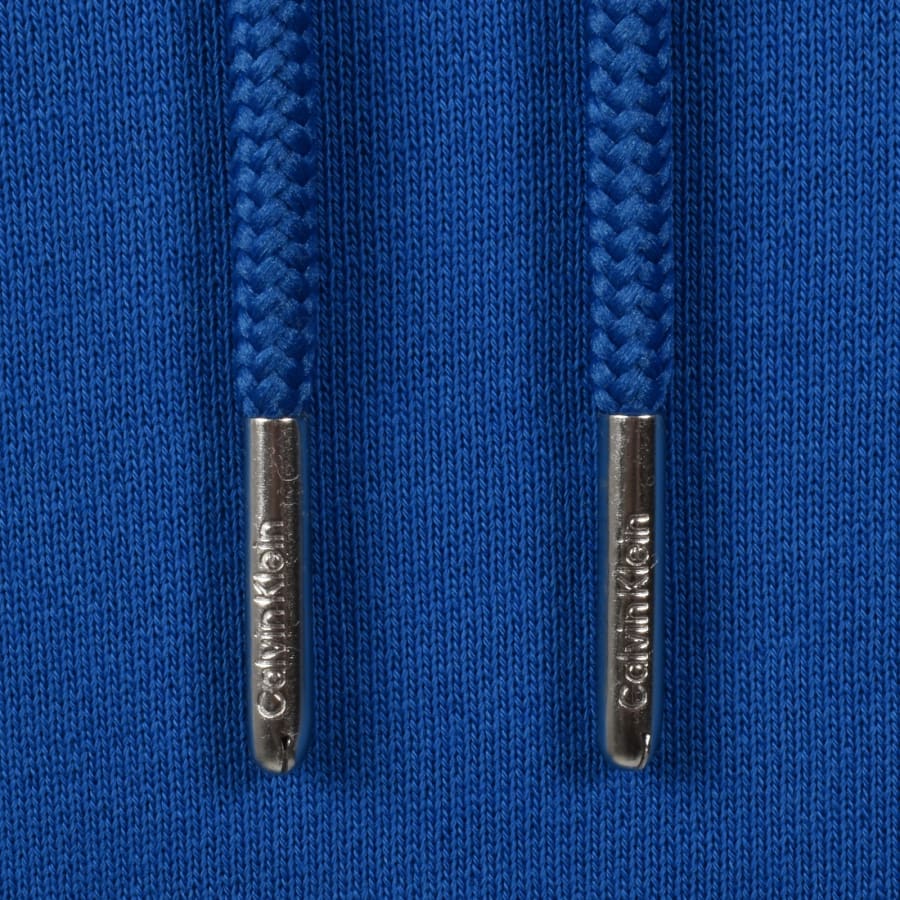 Image number 4 for Calvin Klein Jeans Badge Hoodie Blue
