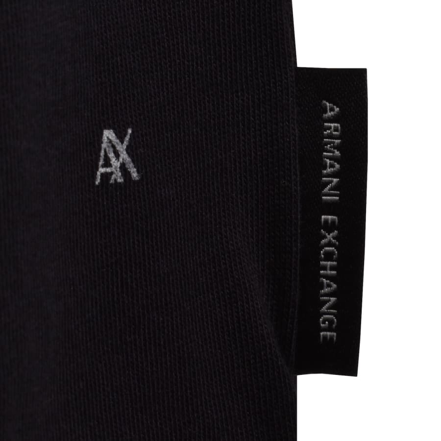 Image number 4 for Armani Exchange Polo T Shirt Navy