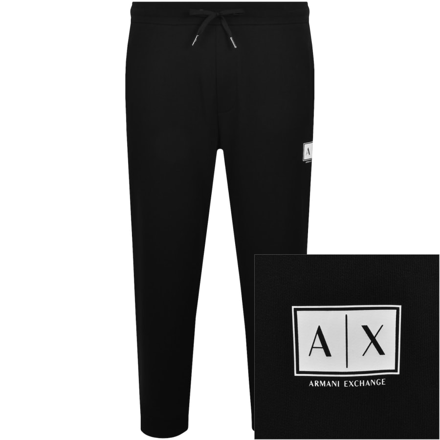 Image number 1 for Armani Exchange Joggers Black