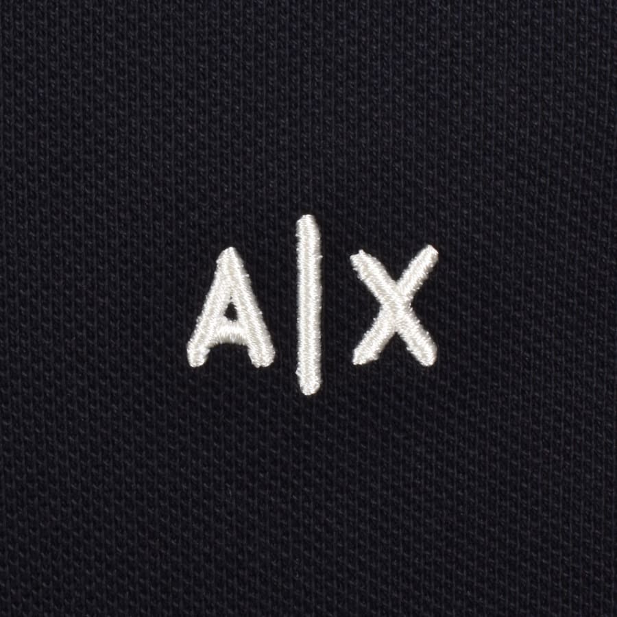 Image number 3 for Armani Exchange Polo T Shirt Navy