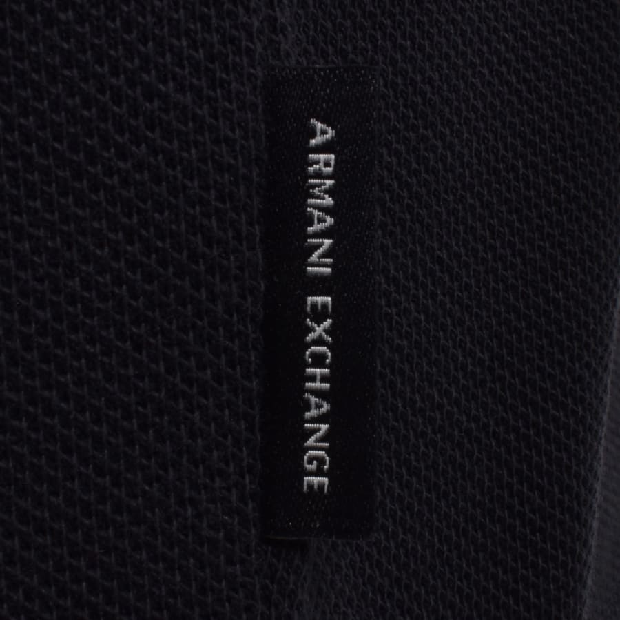 Image number 5 for Armani Exchange Polo T Shirt Navy