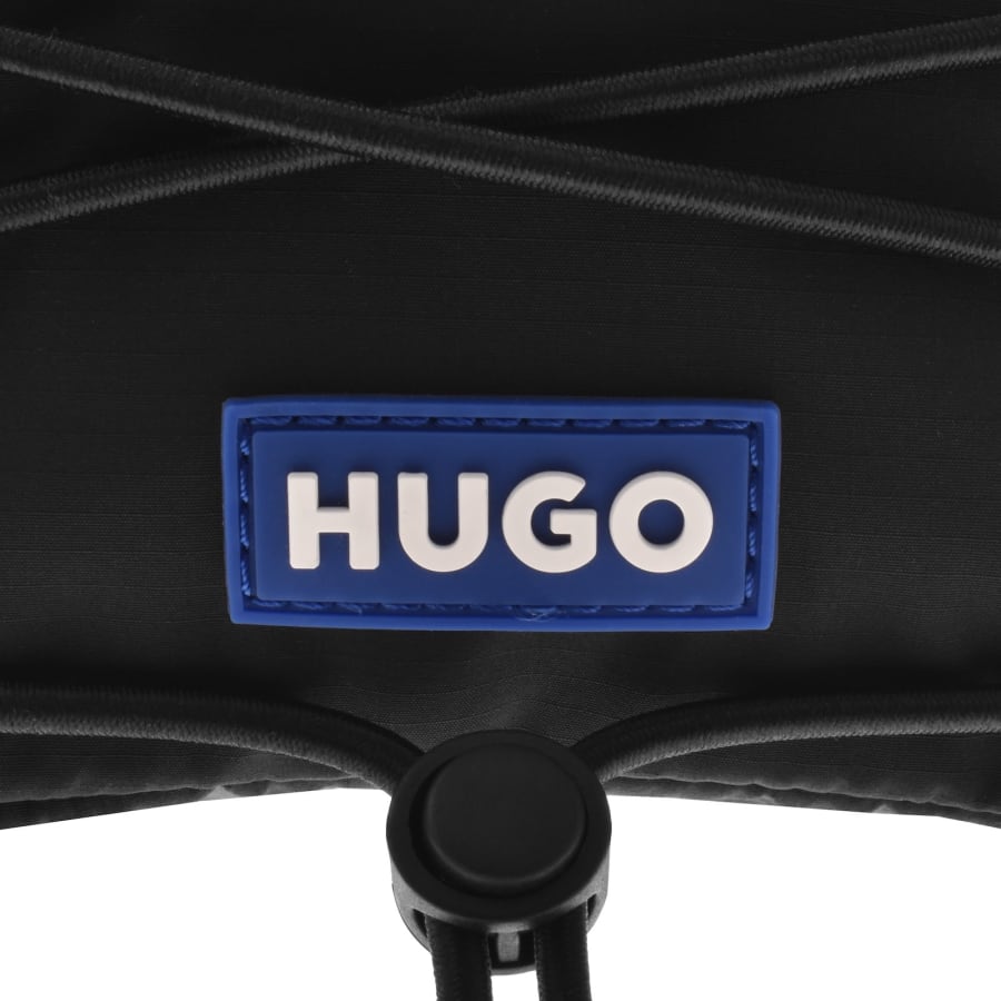 Image number 3 for HUGO Blue Vytal Rope Zip Bag Black