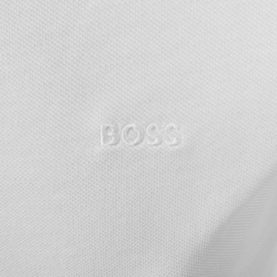 Image number 3 for BOSS Pallas Polo T Shirt White
