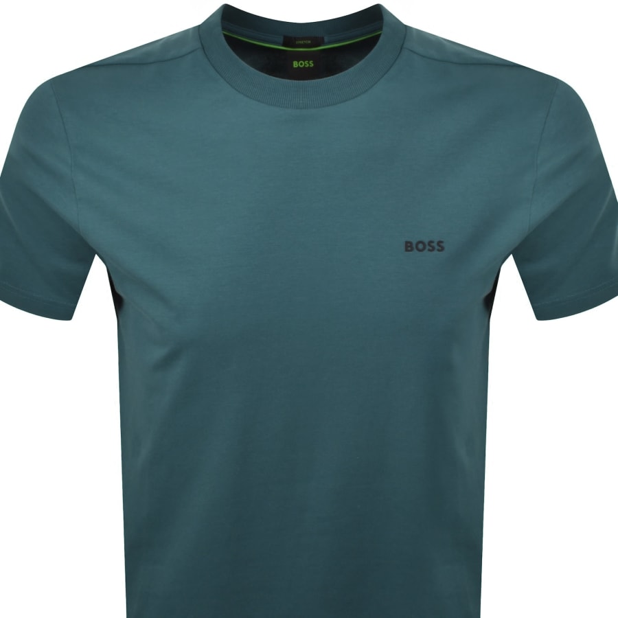 Image number 2 for BOSS Tee T Shirt Green