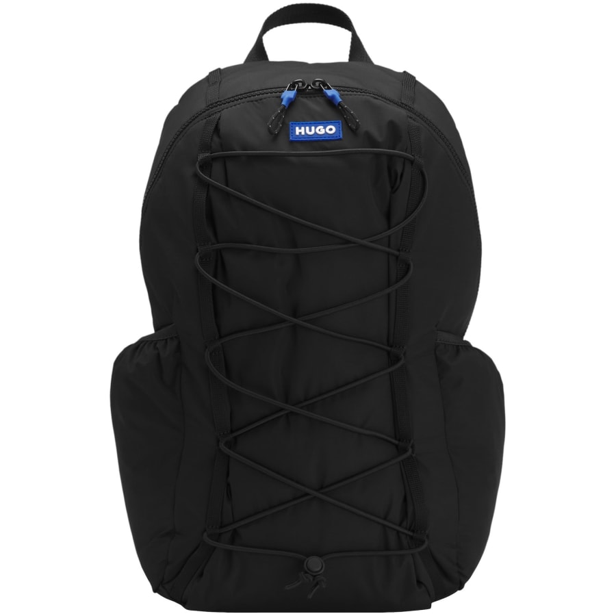 Image number 1 for HUGO Blue Vytal Rope Backpack Black