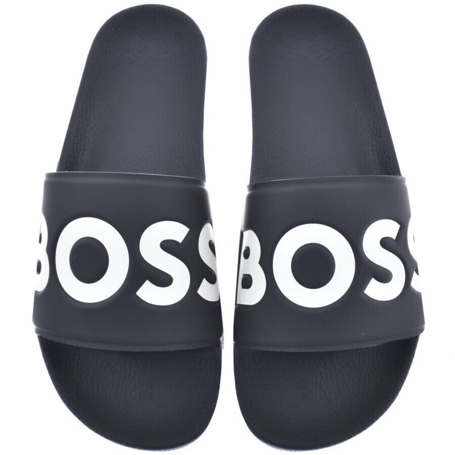 Image number 1 for BOSS Aryeh Sliders Navy
