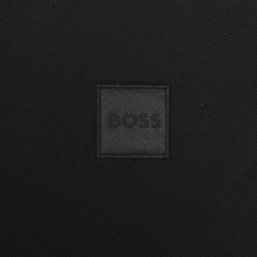 Image number 3 for BOSS Passertip Polo T Shirt Black