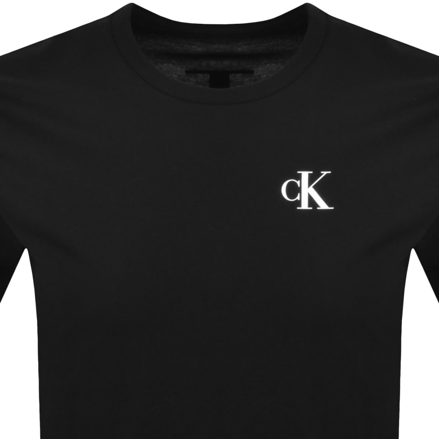 Image number 3 for Calvin Klein Jeans Monologo T Shirt Black
