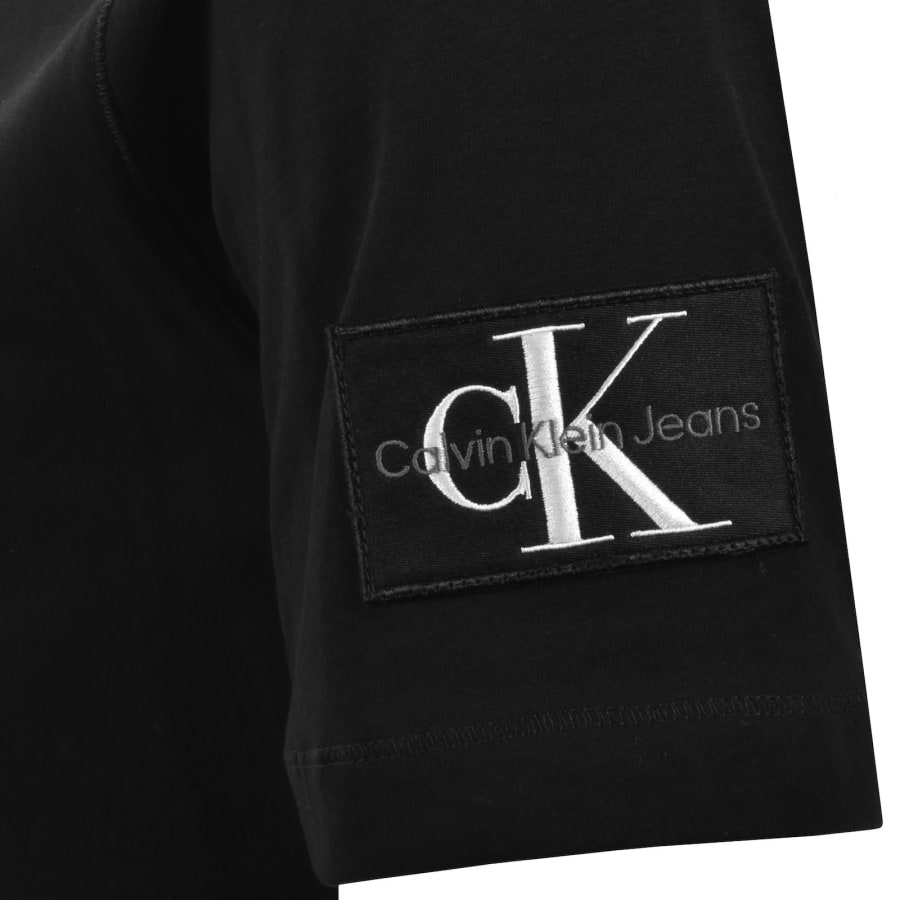 Image number 4 for Calvin Klein Jeans Badge T Shirt Black