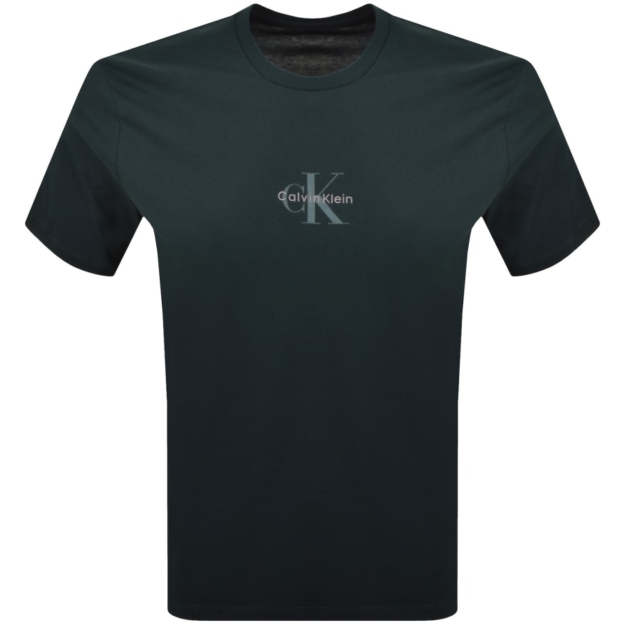 Image number 1 for Calvin Klein Jeans Monologo T Shirt Nearly Navy