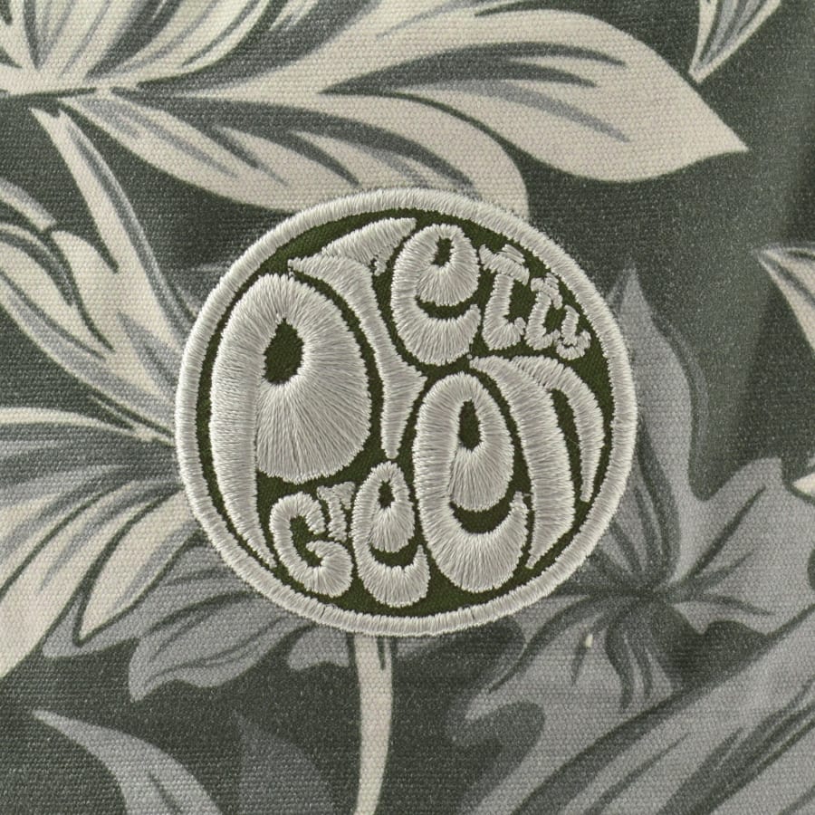 Image number 3 for Pretty Green Bostall Printed Bucket Hat Green