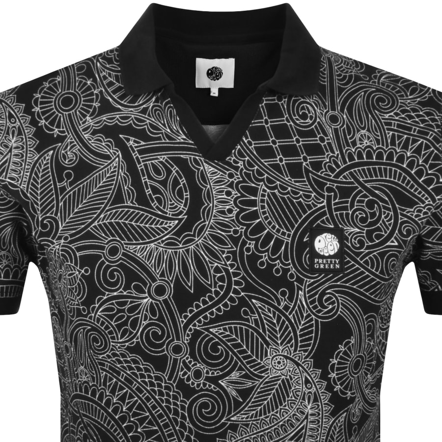 Image number 2 for Pretty Green Polo T Shirt Black