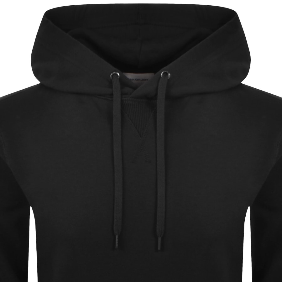 Image number 3 for Calvin Klein Jeans Badge Hoodie Black