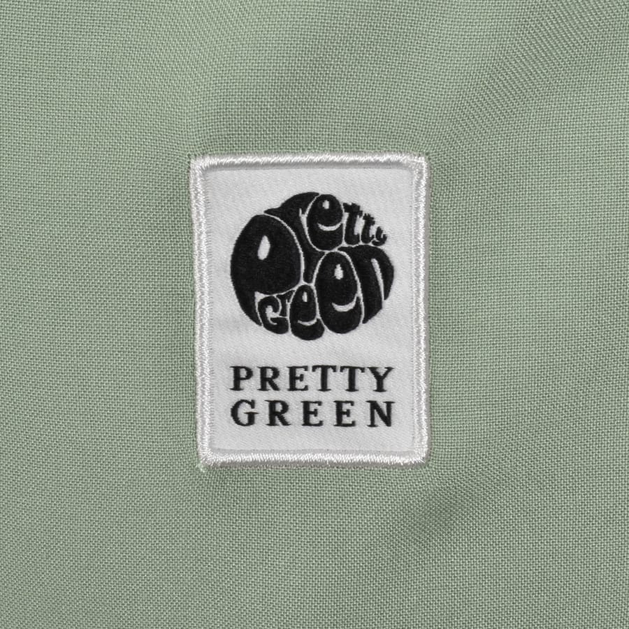 Image number 3 for Pretty Green Islington Cuban Shirt Green