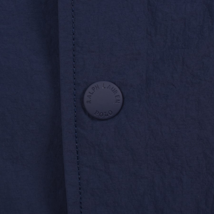 Image number 4 for Ralph Lauren Windbreaker Jacket Navy