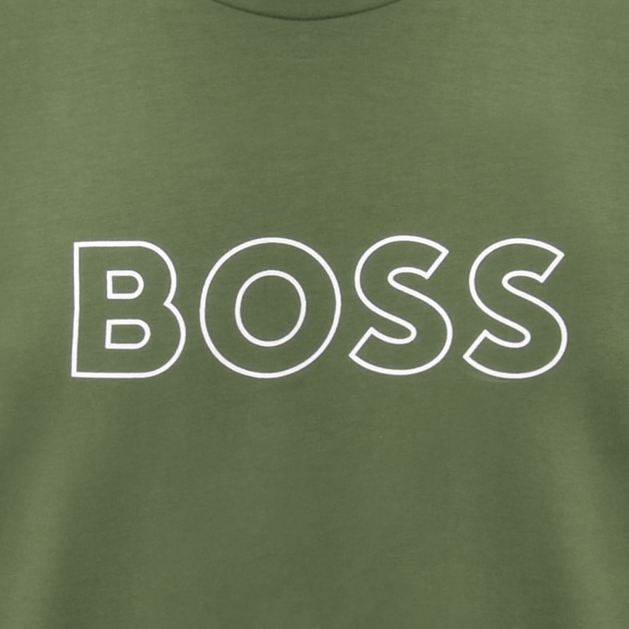 Image number 3 for BOSS Beach Vest Open Green