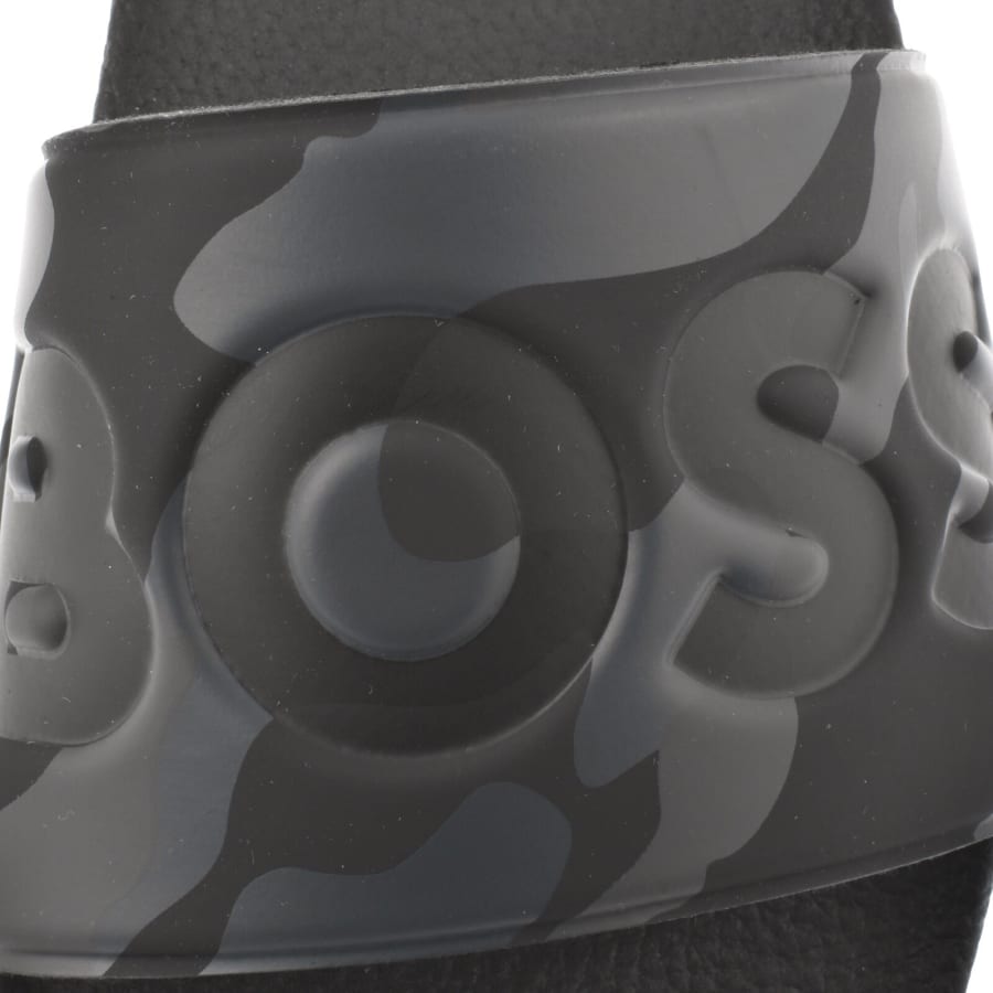 Image number 4 for BOSS Aryeh Sliders Medium Camo Grey