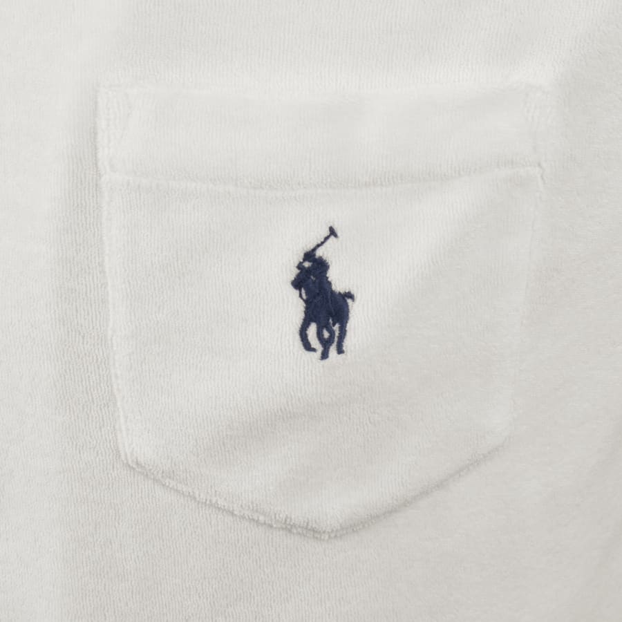 Image number 3 for Ralph Lauren Towelling Shirt White