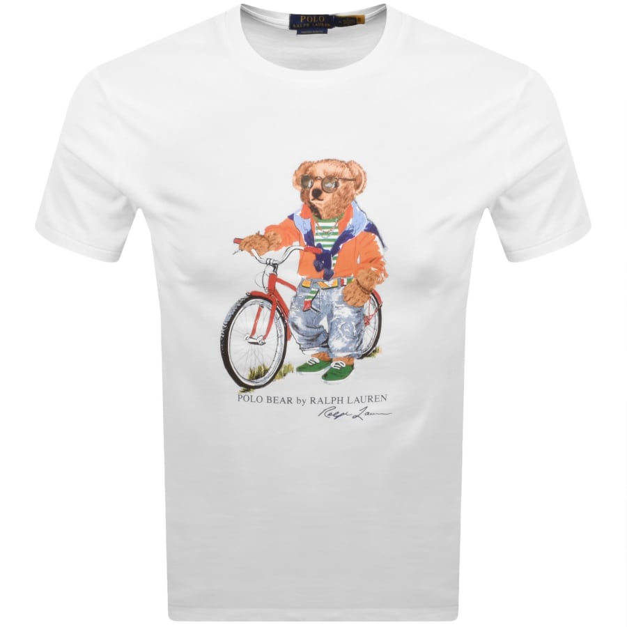 Image number 1 for Ralph Lauren Bear T Shirt White