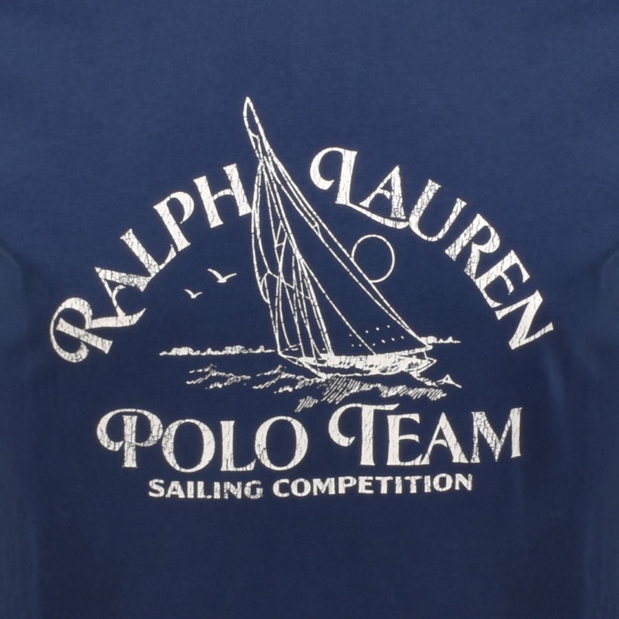 Image number 3 for Ralph Lauren Sailing T Shirt Blue