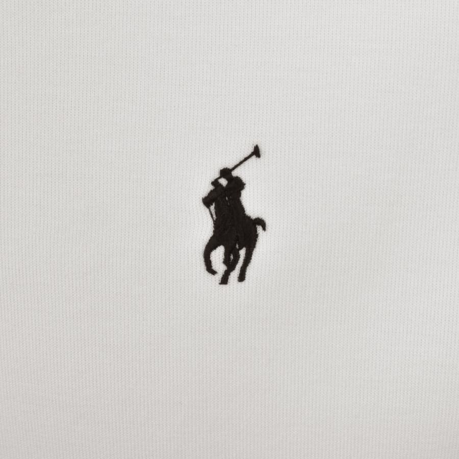 Image number 3 for Ralph Lauren Quarter Zip Sweatshirt White