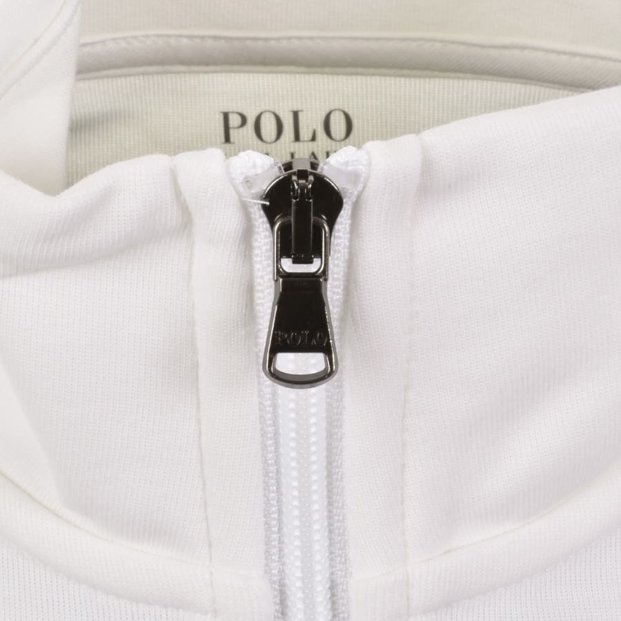 Image number 4 for Ralph Lauren Quarter Zip Sweatshirt White