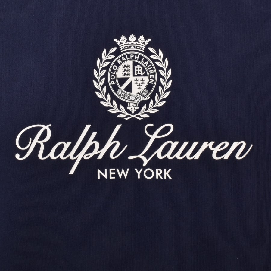 Image number 3 for Ralph Lauren Logo Sweatshirt Newport Navy