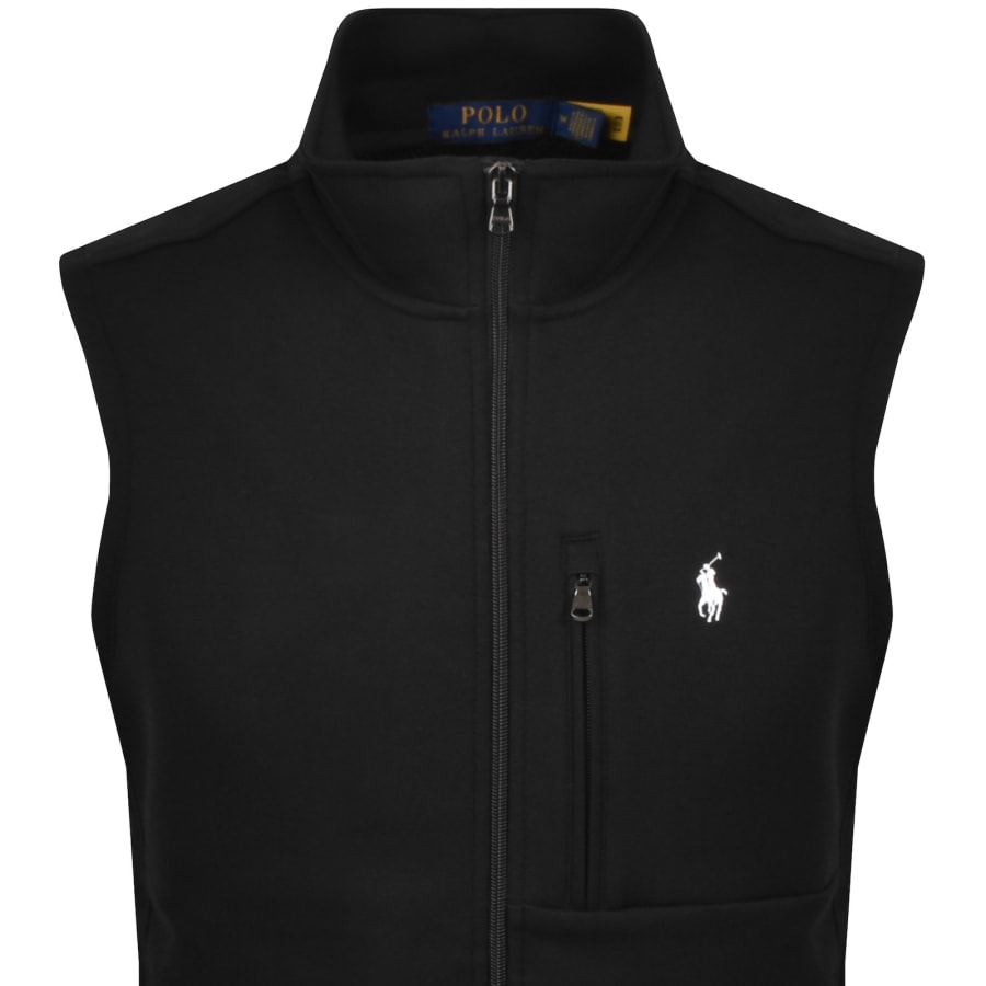 Image number 2 for Ralph Lauren Full Zip Gilet Black