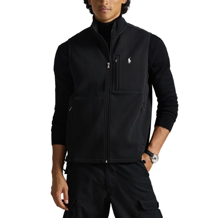Image number 5 for Ralph Lauren Full Zip Gilet Black