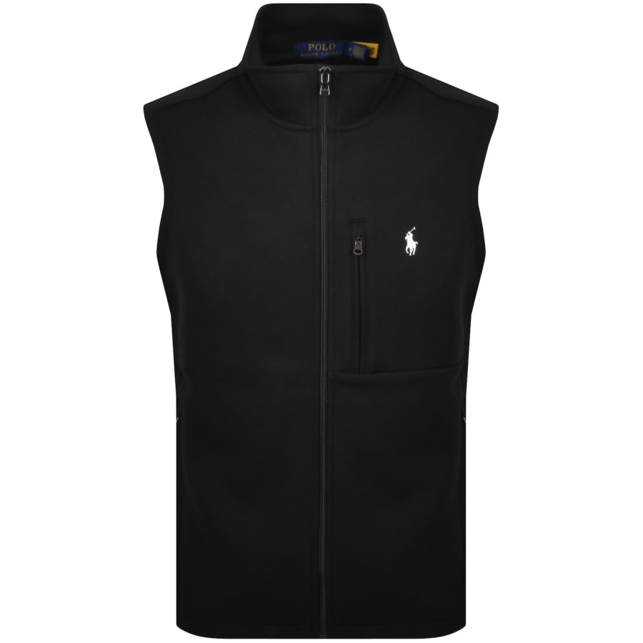Image number 1 for Ralph Lauren Full Zip Gilet Black
