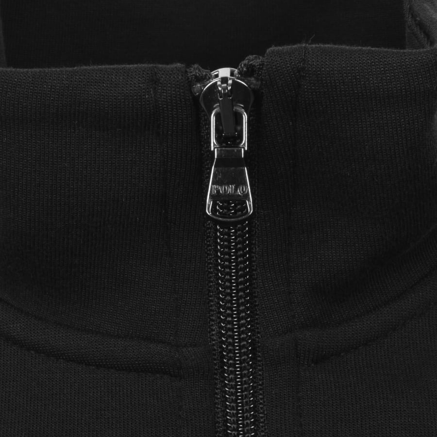 Image number 4 for Ralph Lauren Quarter Zip Sweatshirt Black
