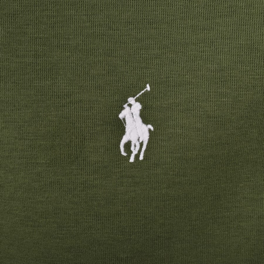 Image number 3 for Ralph Lauren Quarter Zip Sweatshirt Green