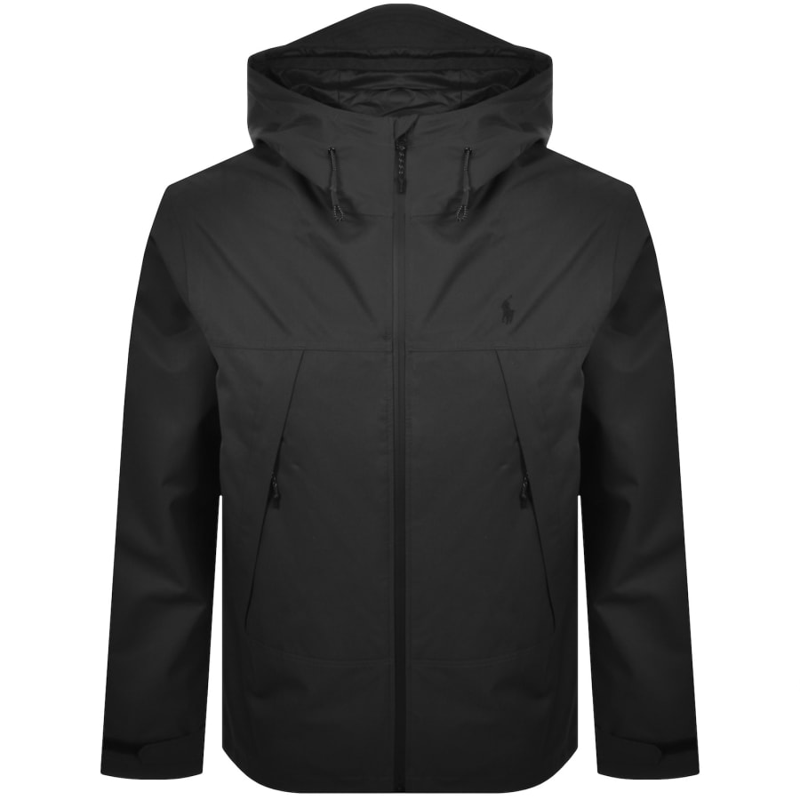 Image number 1 for Ralph Lauren Windbreaker Jacket Deep Grey