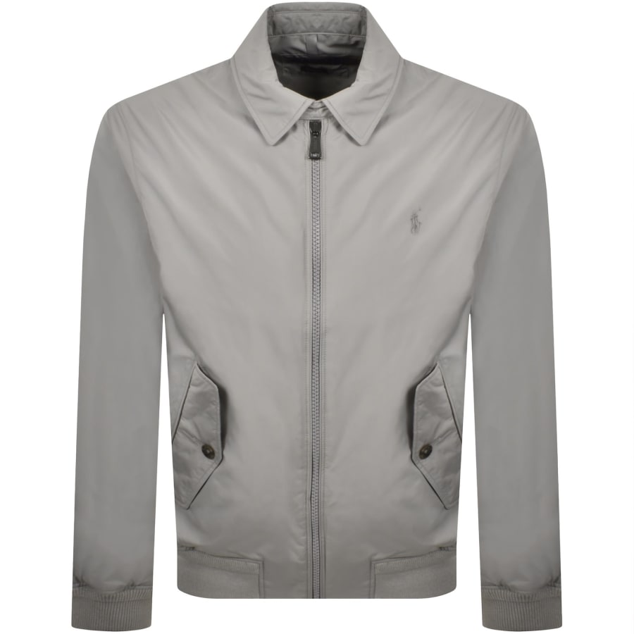Image number 1 for Ralph Lauren Windbreaker Jacket Grey