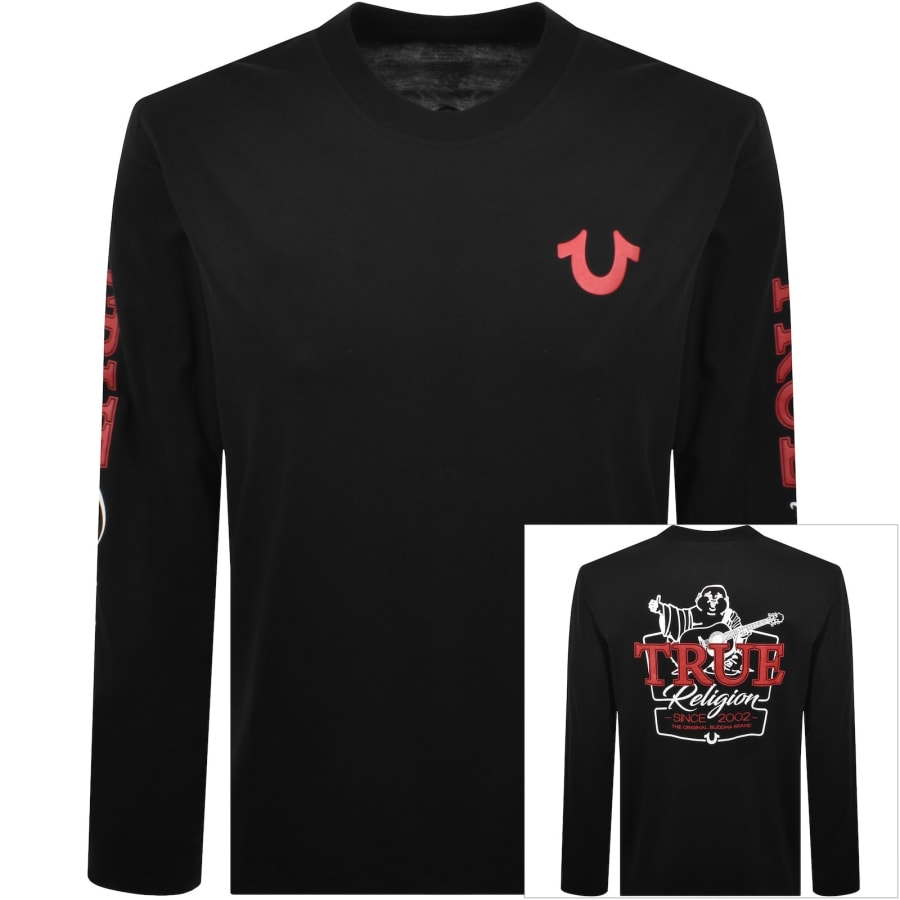 Image number 1 for True Religion Buddha T Shirt Black
