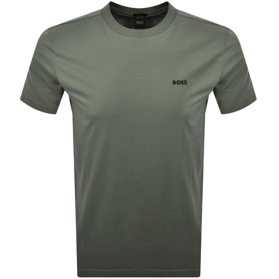 Image number 1 for BOSS Tee T Shirt Green