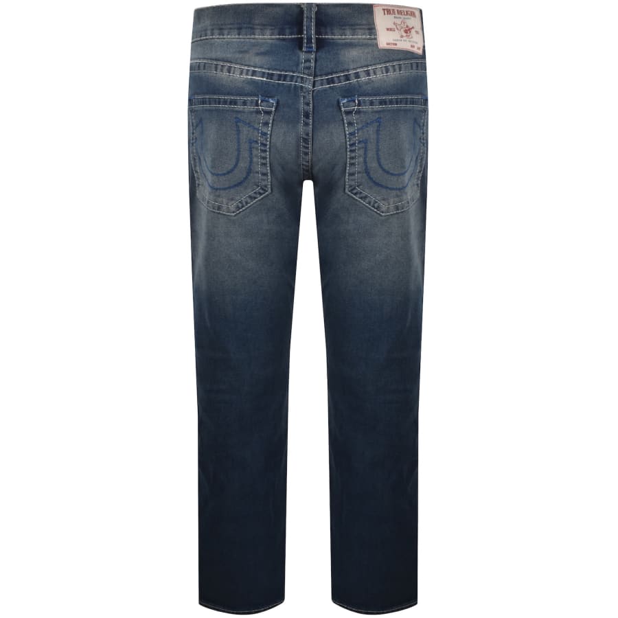Image number 3 for True Religion Ricky T Flap Jeans Blue