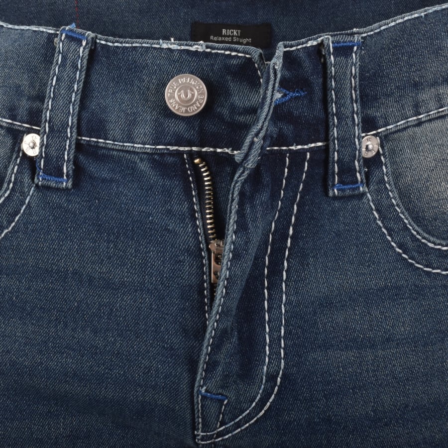 Image number 5 for True Religion Ricky T No Flap Jeans Blue