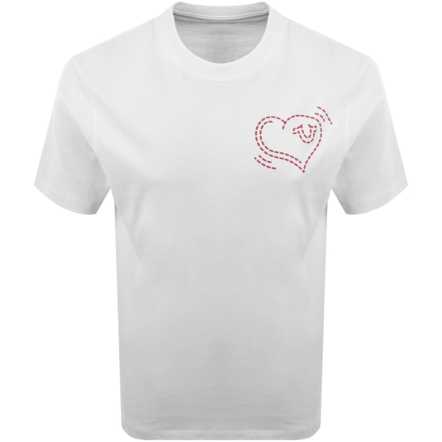 Image number 2 for True Religion Cat T Shirt White