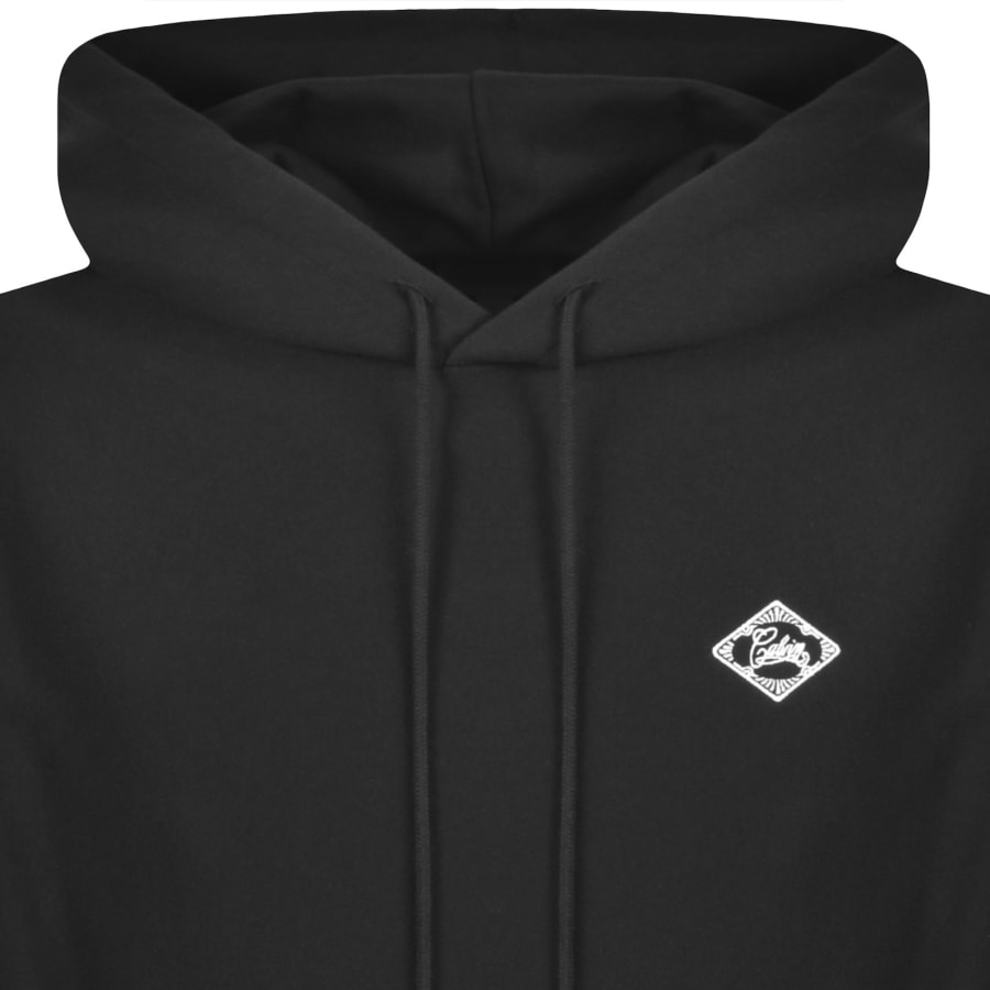 Image number 3 for Calvin Klein Jeans Logo Hoodie Black