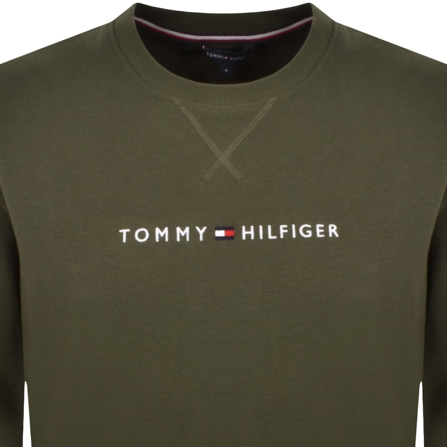 Image number 2 for Tommy Hilfiger Track Top Sweatshirt Green