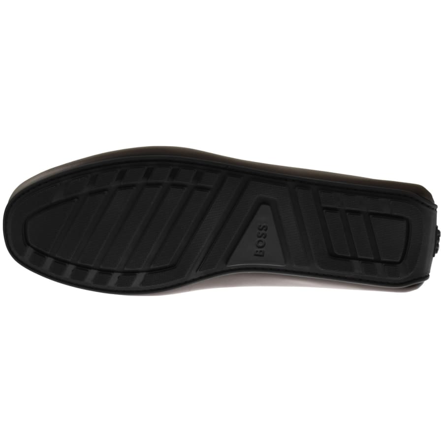 Image number 5 for BOSS Noel Moccasin Shoes Dark Brown