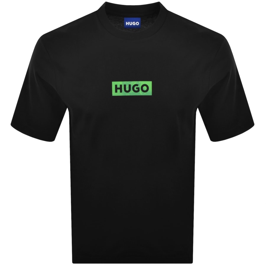 Image number 2 for HUGO Blue Nufotee T Shirt Black