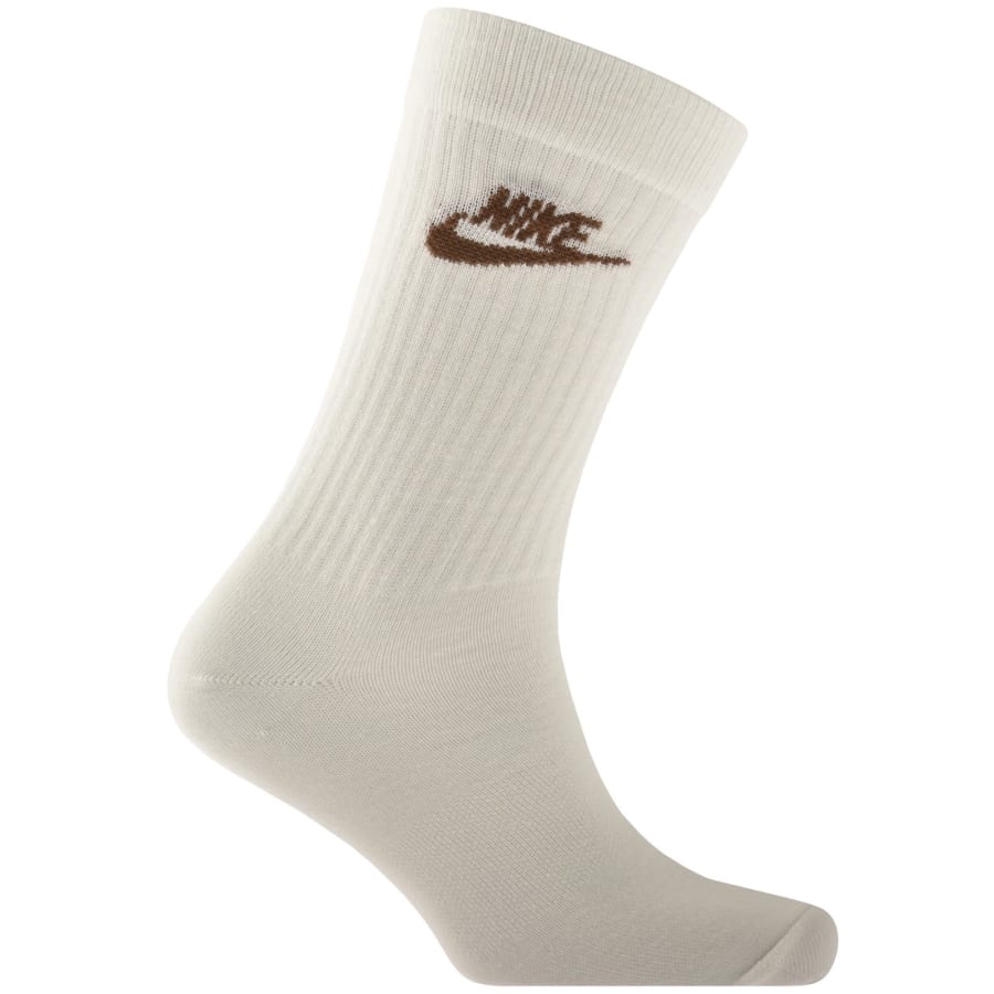 Image number 2 for Nike 3 Pack Crew Socks