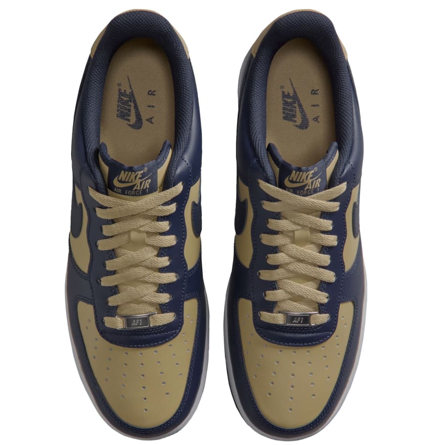 Image number 3 for Nike Air Force 1 Trainers Navy
