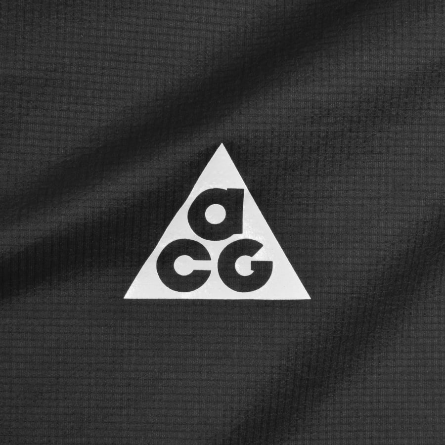 Image number 3 for Nike Full Zip Packable Jacket Black